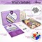 Crafts Friendship Bracelet Kit – DIY String Bracelet Making Kit for Girls 8-12 – 100 Floss, Colored/Metal Beads, Braiding Clip, Design Book – Jewelry Making Set for Girls Gift